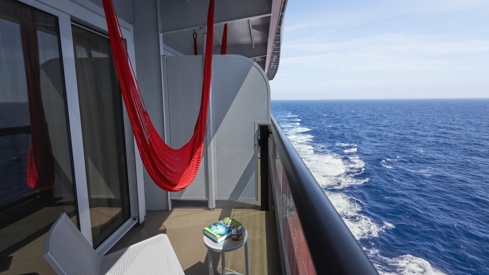 Virgin Voyages Scarlet Lady Sea Terrace Balcony