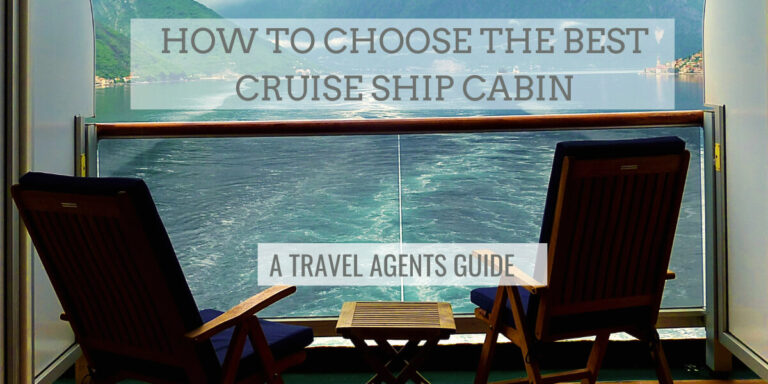 How To Choose The Best Cruise Ship Cabin