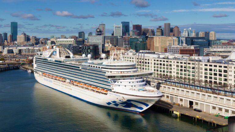 The “Love Boat” Arrives At It’s New Homeport Of Boston