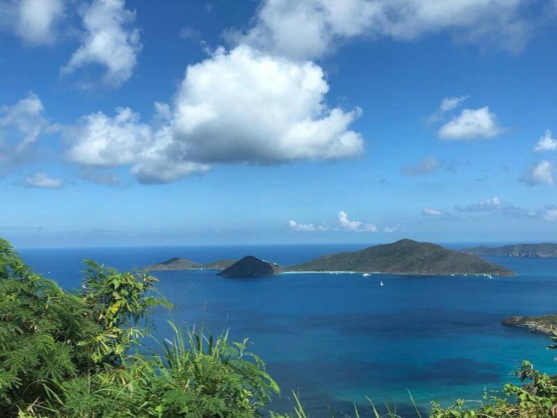 Beach on the island of Tortola