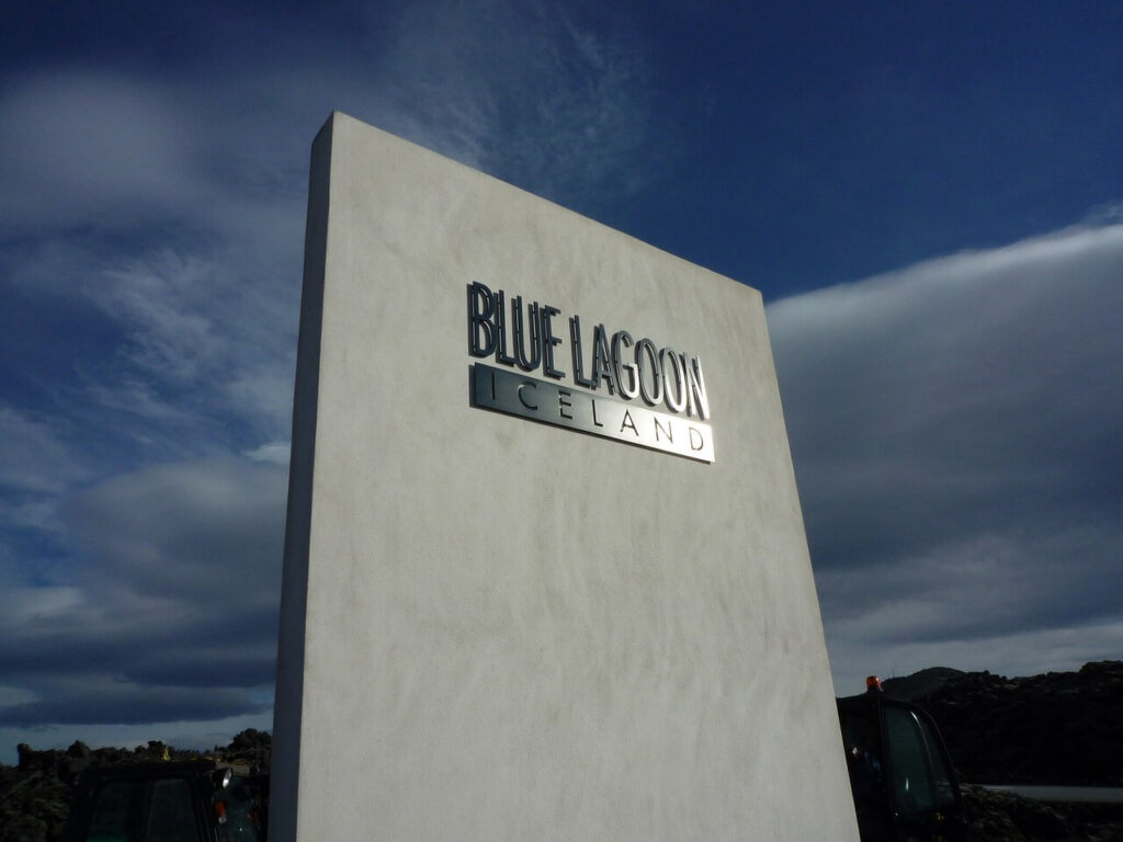 Blue Loon Iceland Sign