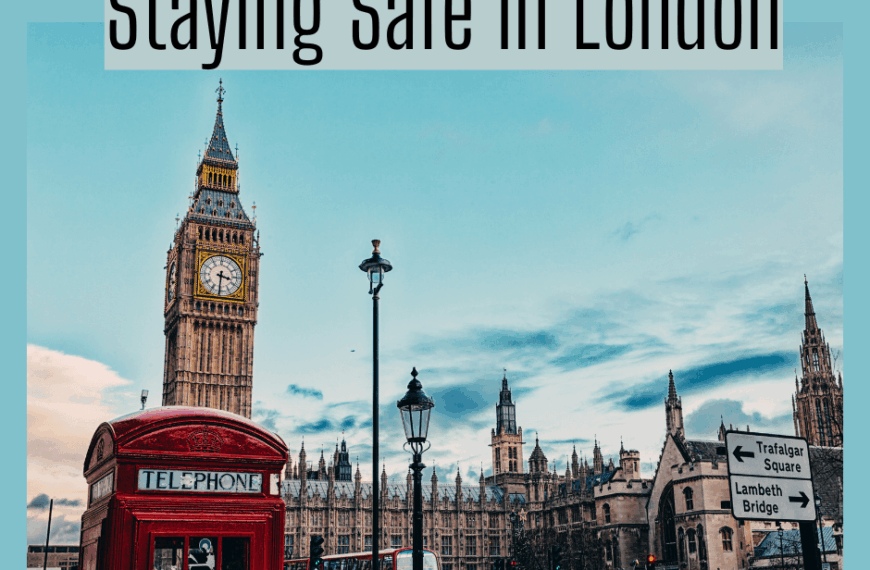 Stay safe inlondon with big ben and bus