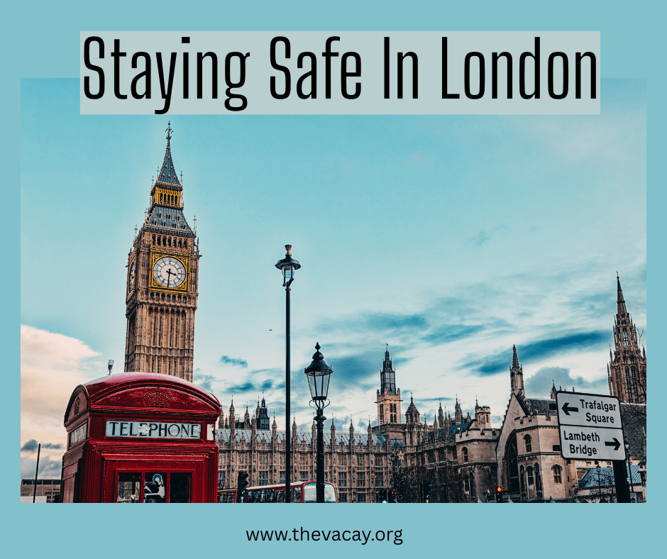 Stay safe inlondon with big ben and bus